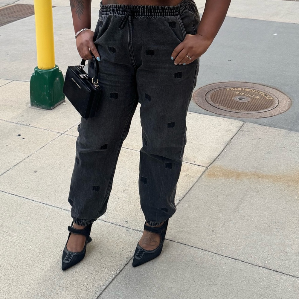 Stylish Alexander Wang Black Women's Jeans